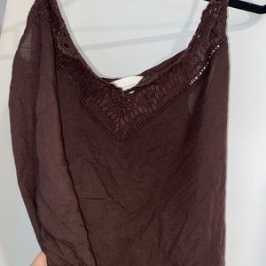 Brown Tank Top
